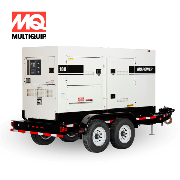 Multiquip 180 kVA Diesel Generator trailer